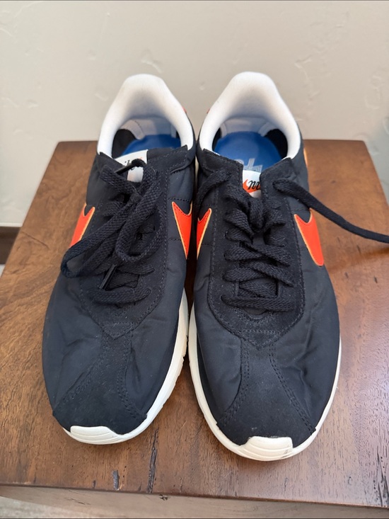 Nike Other - Nike Black Sneakers with Orange Swoosh